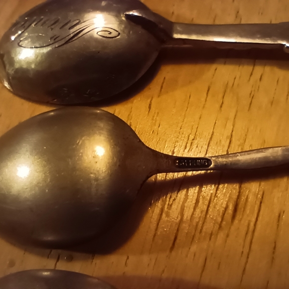 Sterling silver miniature spoons. - Picture 5 of 15
